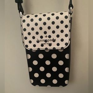 Kate spade small polka dot crossbody